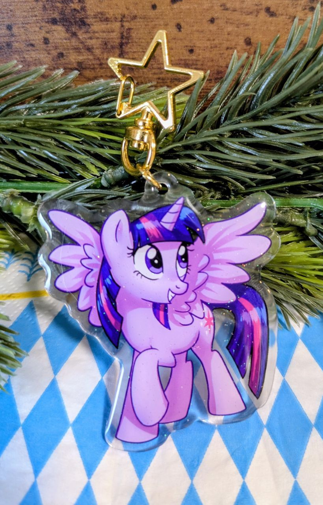 Twilight Sparkle Keychain