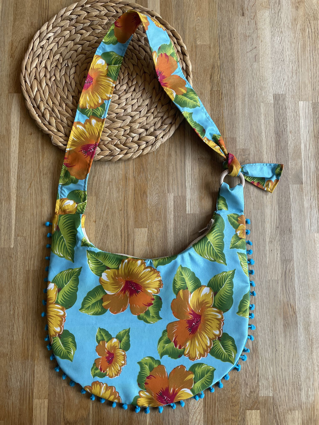 Bag Tropicana Azul & Amarelo