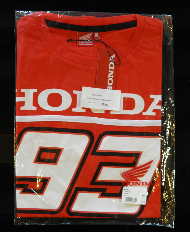T-Shirt HONDA RED2 MM93 réf.MMMTS148807 taille L