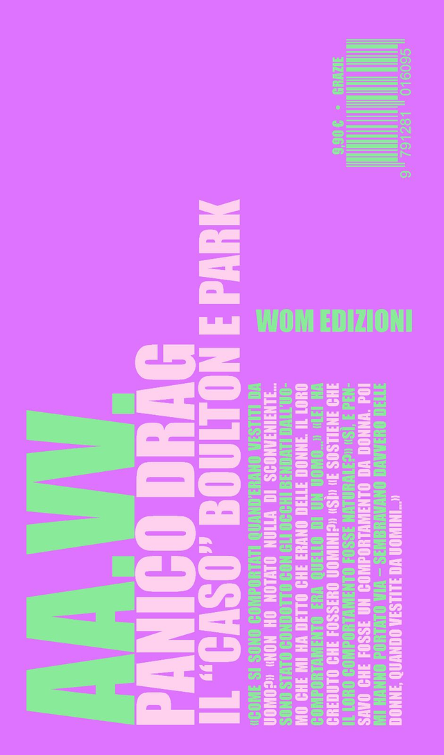 AA. VV. - Panico drag: il “caso” Boulton & Park