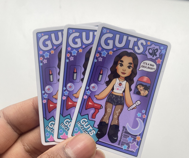 Olivia Gutsy Doll Sticker