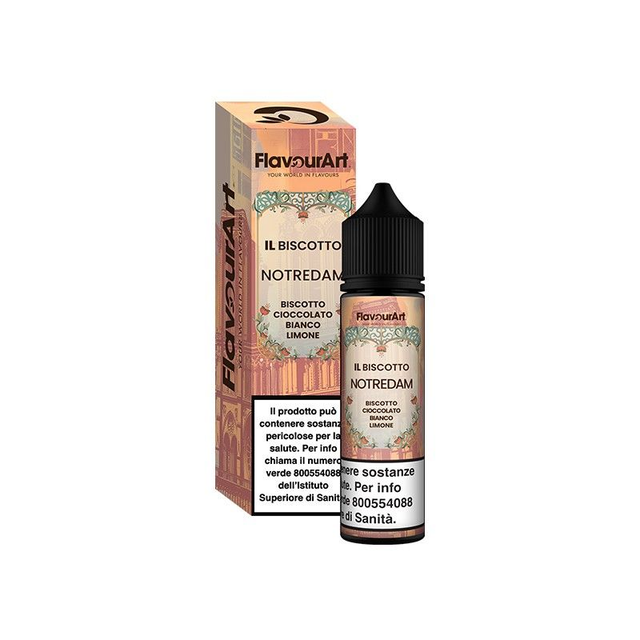 FLAVOURART Il Biscotto Notredam SHOT 20/60 20ml EAN8058611825705