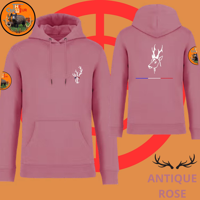 Sweet unisexe Brodé Team the Chasseur + BROCARD