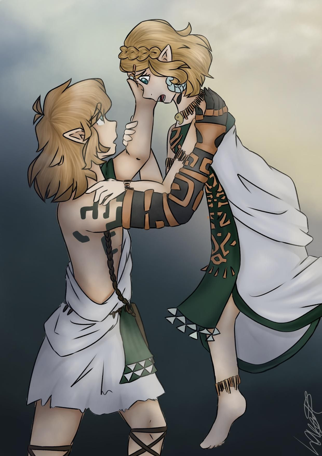 Zelda and Link
