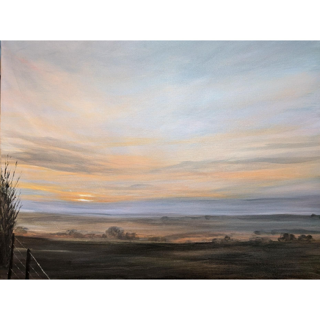 Solstice sunrise on Ditchling Beacon
