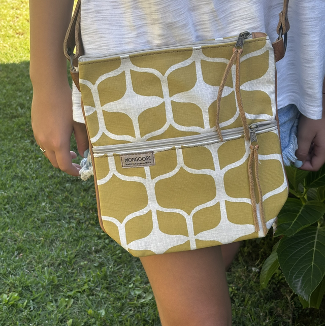 Pouch Bag Graphic Lemon/Natural