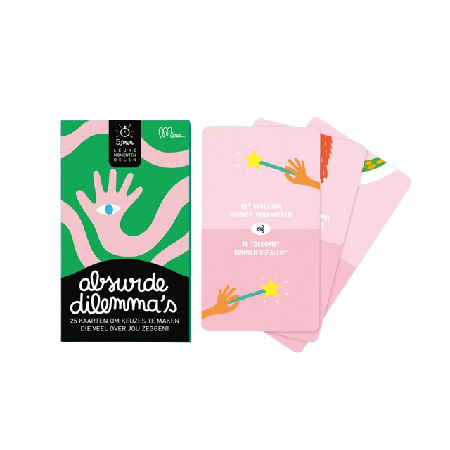 Kaartspel: Absurde dilemma's