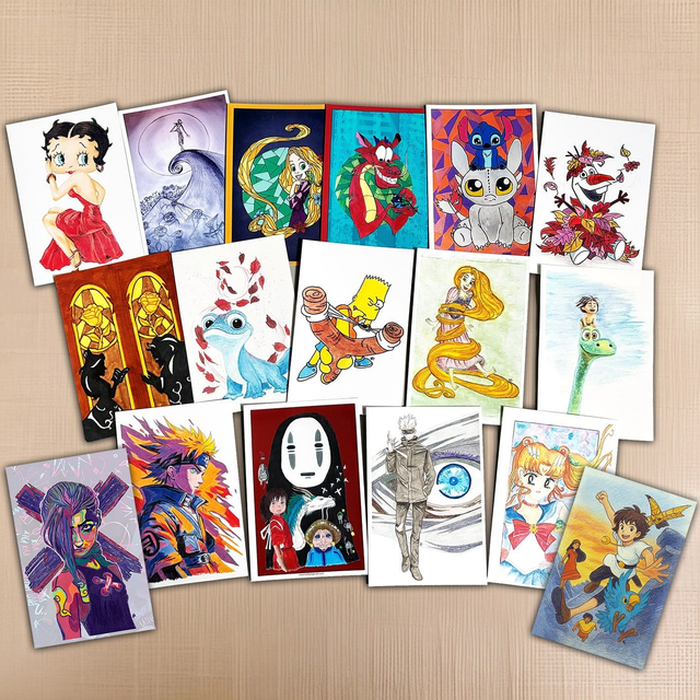 Cartes Dessins Animés / Manga
