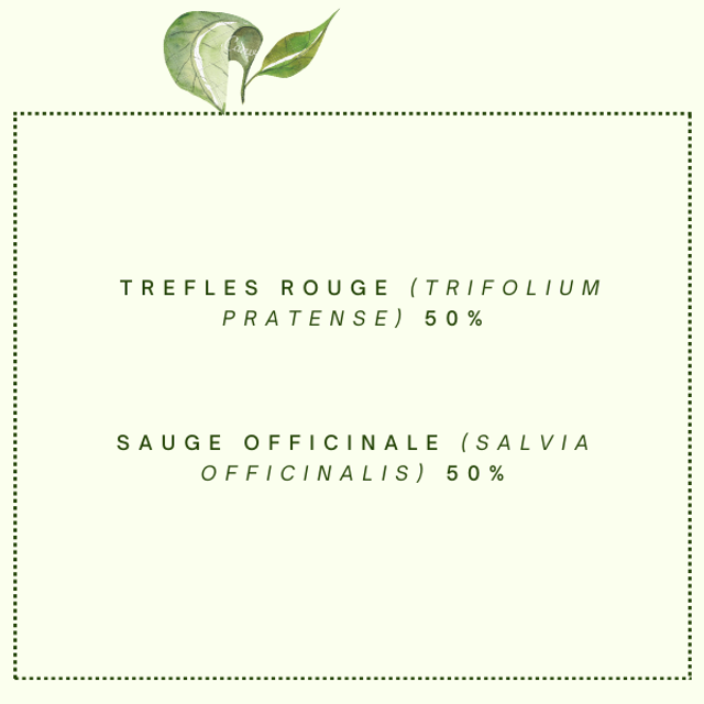 Tisane "Coup de chaud" Bouffées de chaleurs