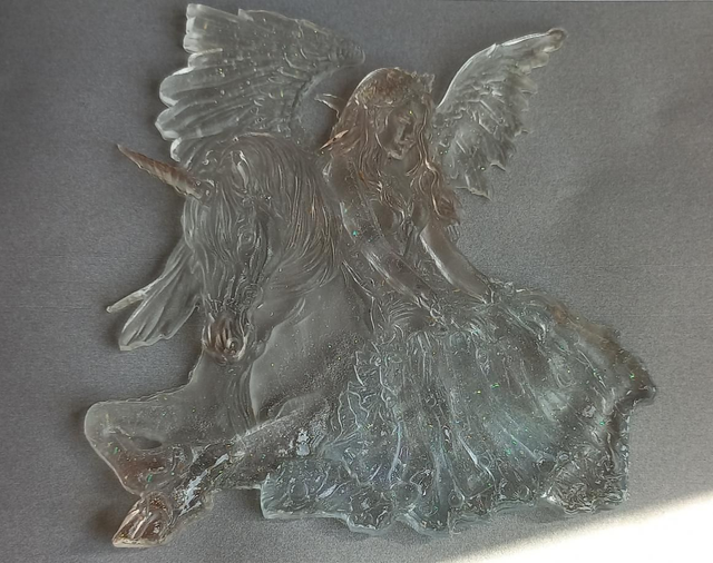 Ange gardien et licorne 