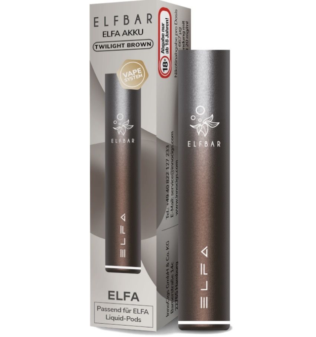 ELFBAR ELFA Akku – Twilight Brown | 500 mAh