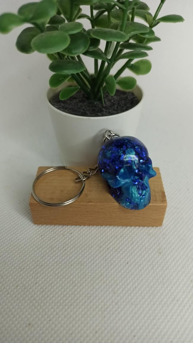 Grand porte clé SKULL PSG011