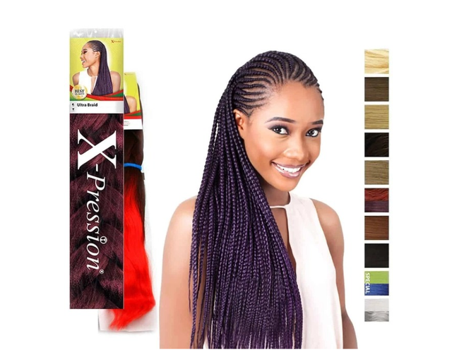 Xpression Briading Hair Extentions - ULTRA BRAID (ALL COLOURS)