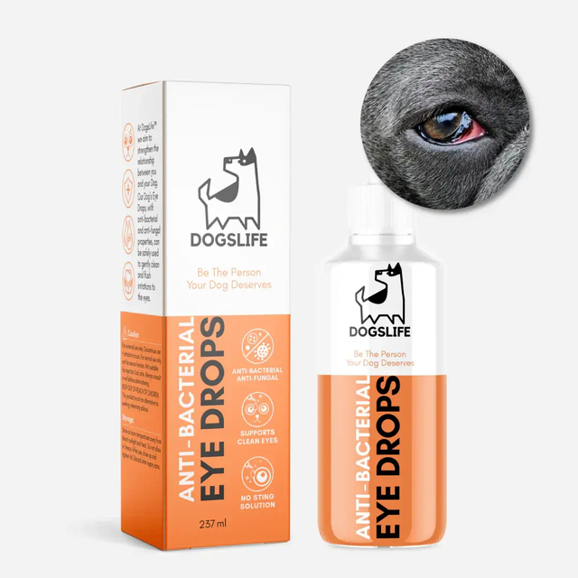 OURDOGSLIFE ANTI-BACTERIAL EYE DROPS-antibakteriniai akių lašai, 237 ml
