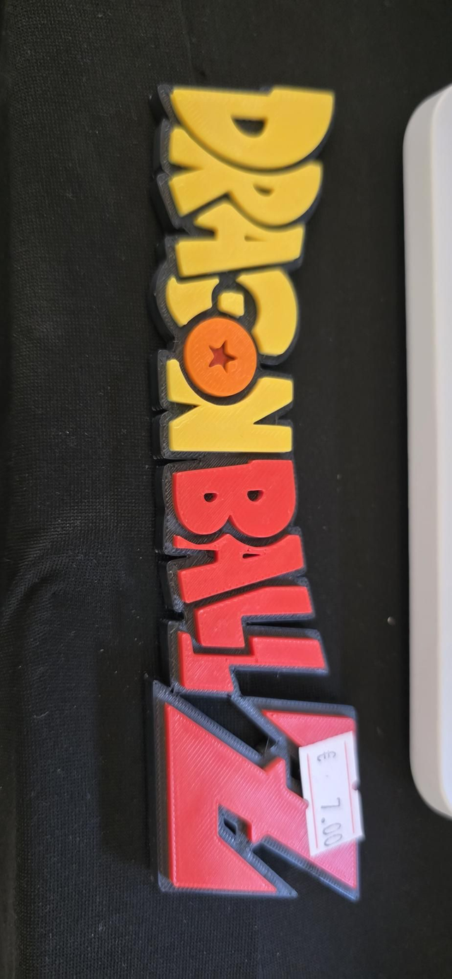 Plaque 2d dragon ball z