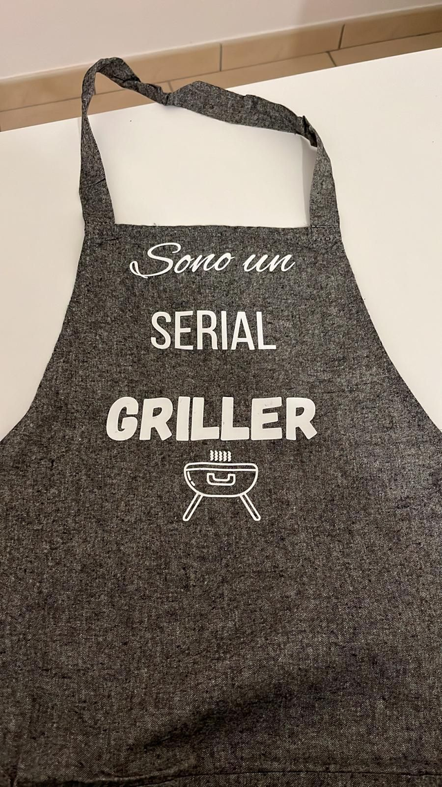 Grembiule "Sono un serial griller"