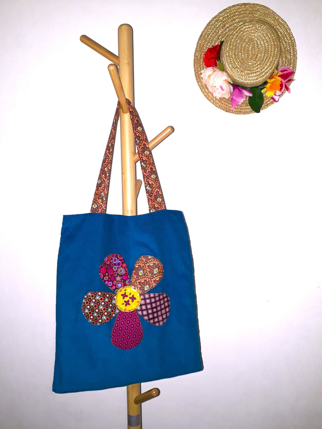 Sac tote bag Flower Power