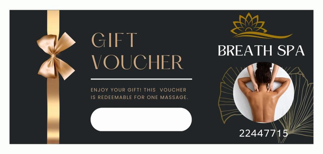 GIFT VOUCHER CLASSIC MASSAGE 50 MINS 