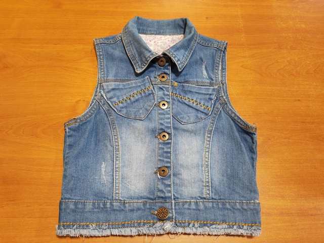 Blouson en jean 10 ans