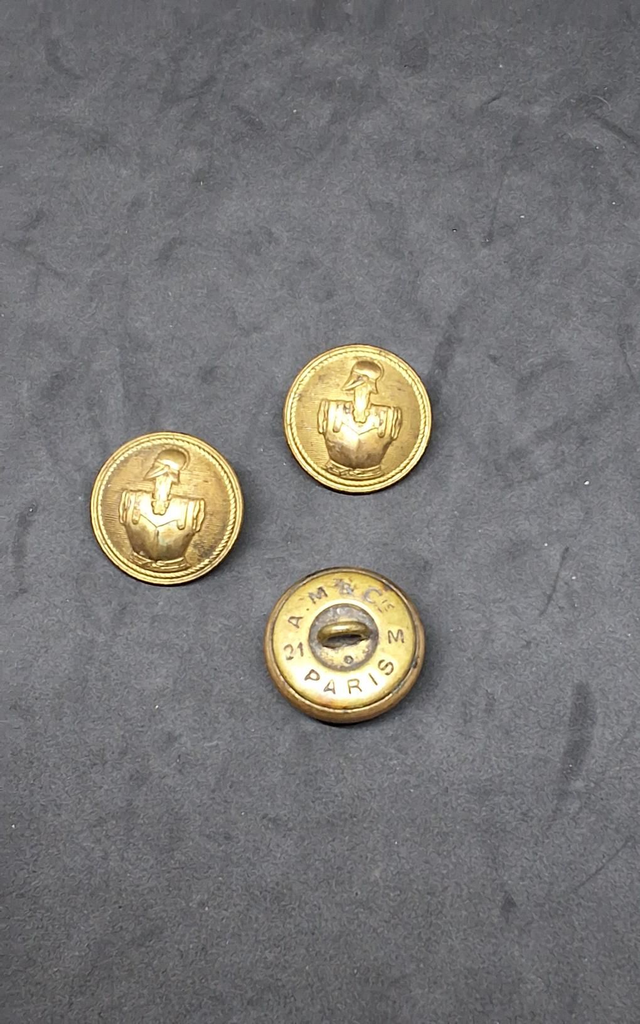 Boutons officier du génie militaire 