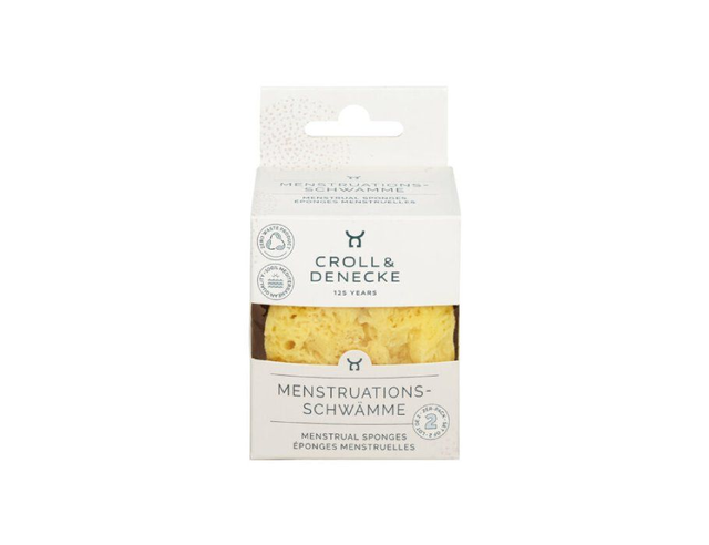 [Croll & Denecke] Natuurlijke Menstruatiesponsjes - 2 Stuks