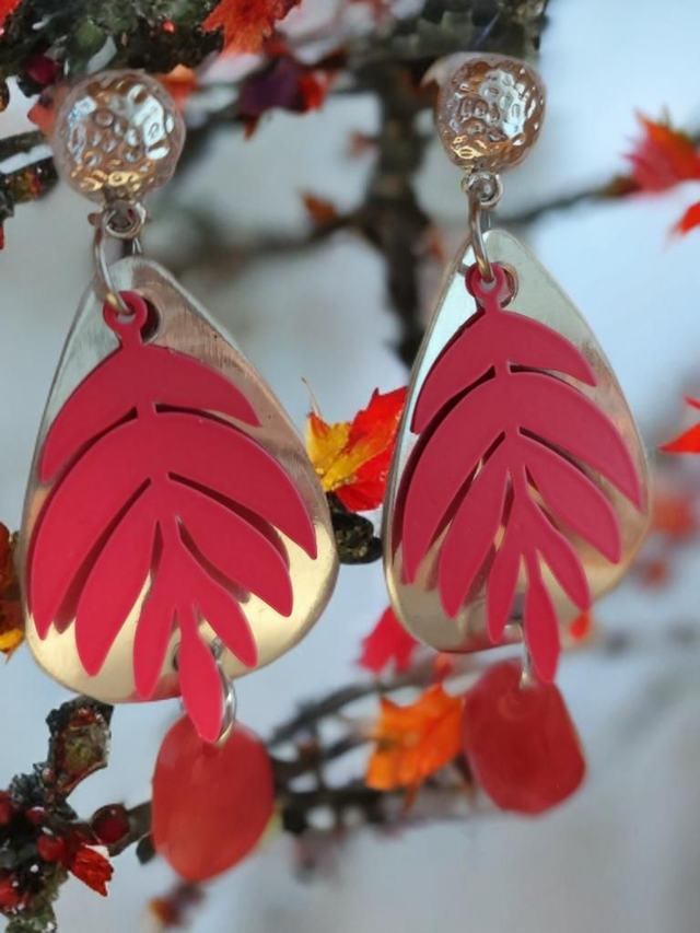 Boucles d&#039;oreilles &#039;Peace&#039; 