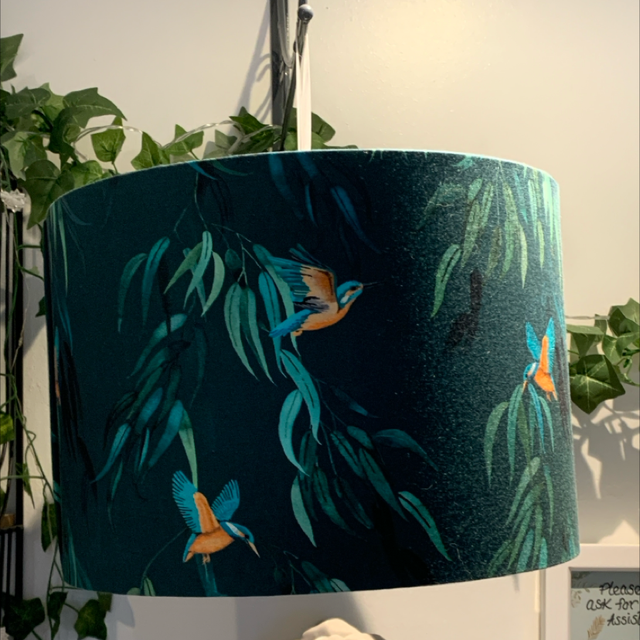 Kingfisher Lampshade 