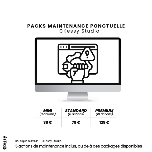 Boutique SUMUP — PACK DE LANCEMENT (Édition Limitée) — CKessy Studio