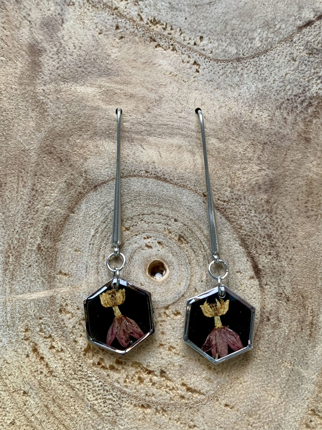 Danseuses - Boucles d&#039;oreilles pendantes (argentées)