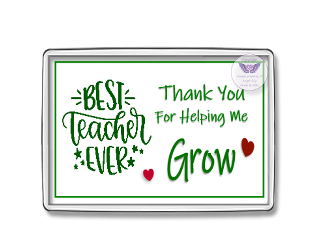 Schools Out Oblong Fridge Magnet FM04