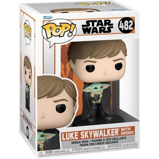 Funko Star Wars The Mandalorian POP! TV Vinyl Figure Luke With Child 9 Cm Pop Figures