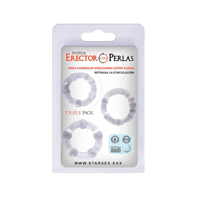 Anillos Erectores Con Perlas