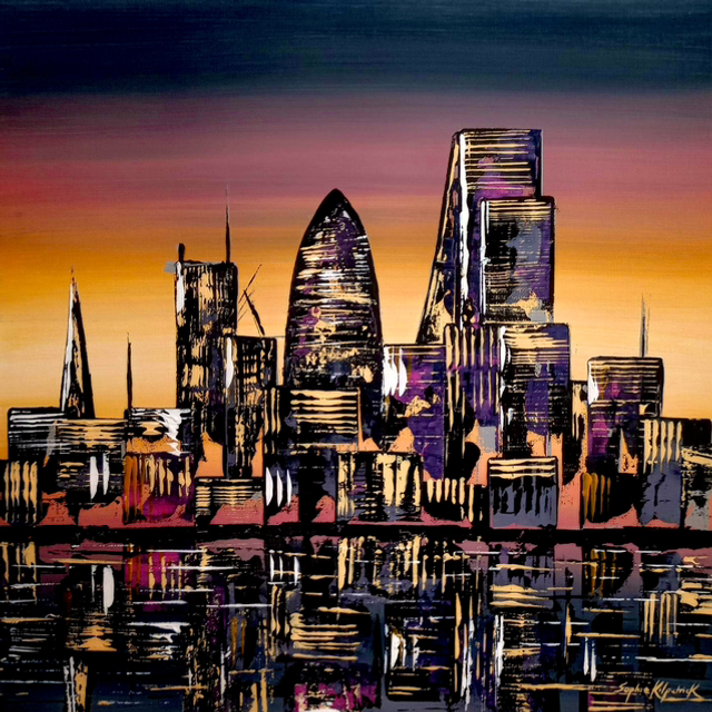 ‘Sunset City’ Original Painting