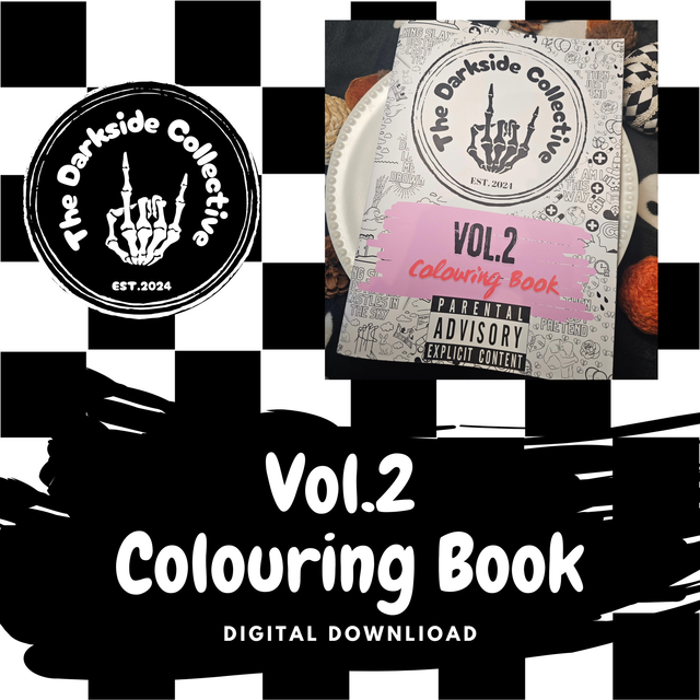 Vol.2 Colouring Book Digital Download