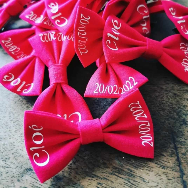 Barrette en Tissu personnalisée