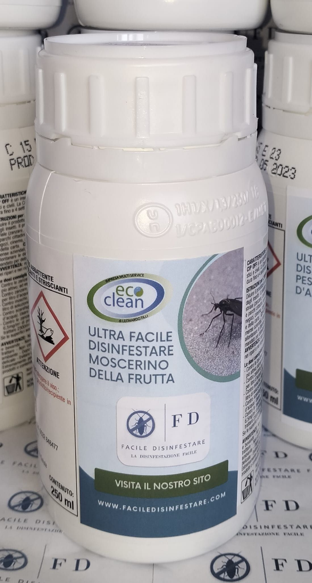Ultra Facile Disinfestare Moscerino Della Frutta