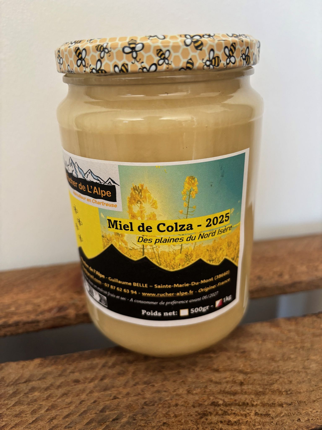 Miel de Colza - 2025 (cremeux)