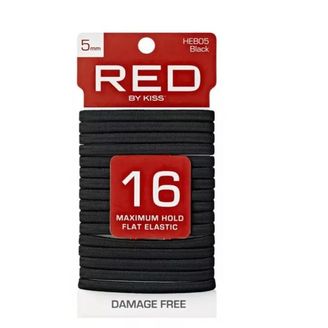 16pc Max Hold Elastic - Black Flat