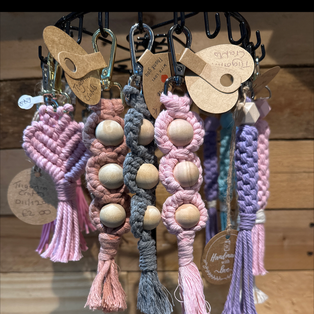 Macrame Keychain 