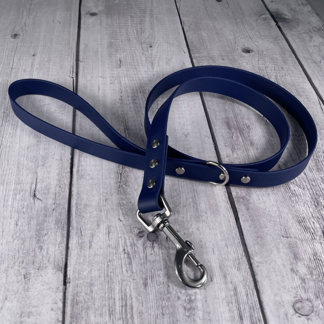Navy Blue Waterproof BioThane® Lead