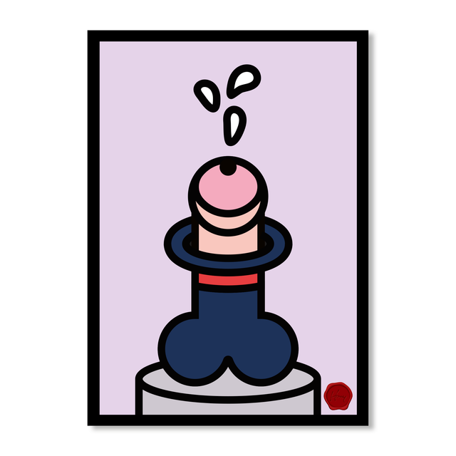 Zylinder - 090722 - Hony | Kunstdruck