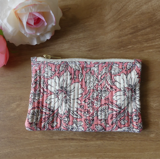 Pochette Amélie rose 