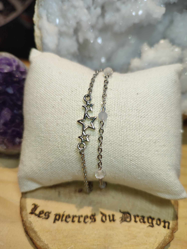 bracelet double étoiles