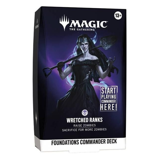 Magic the Gathering: Foundations Commander Deck - Wretched Ranks