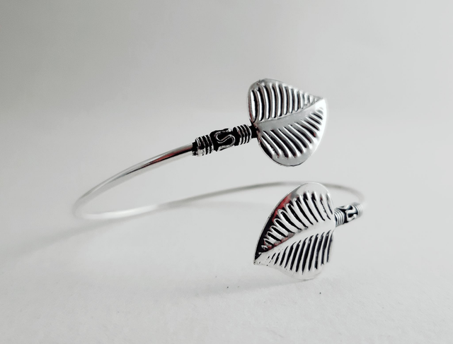 BRACELET AJUSTABLE FEUILLE NATURE 