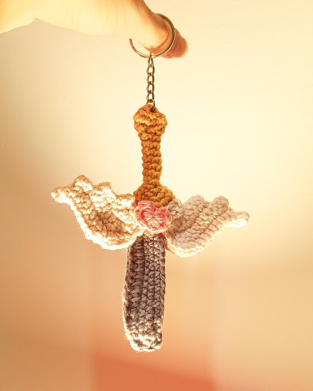 Porte-clés magical sword