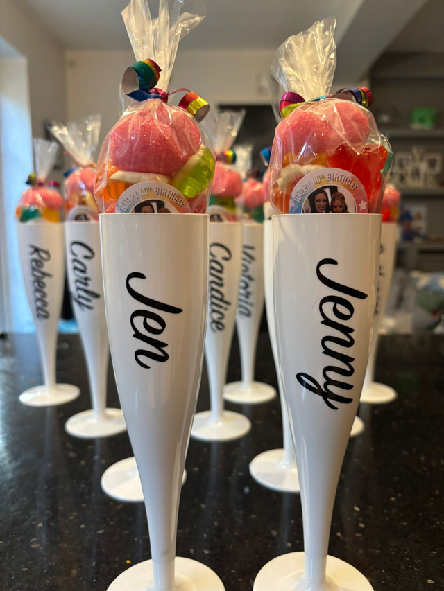 Personalised Champagne Flute