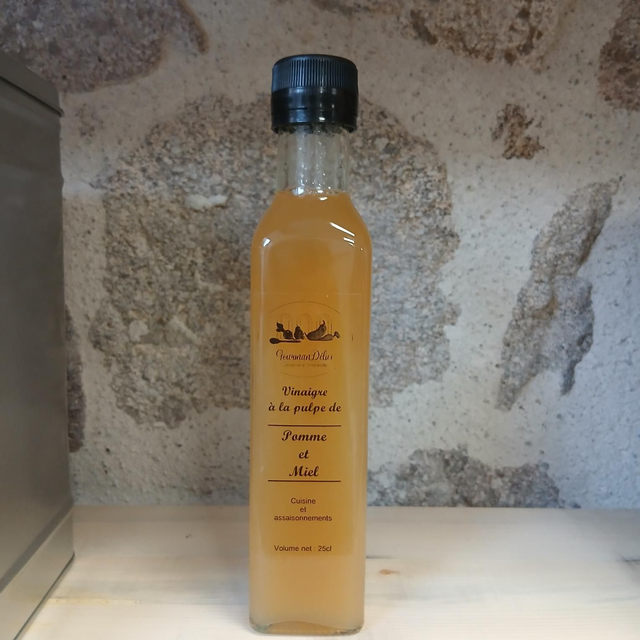 Vinaigre Pomme miel 25 cl Haute Loire 