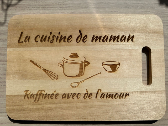 Planche à découper Cuisine de Maman