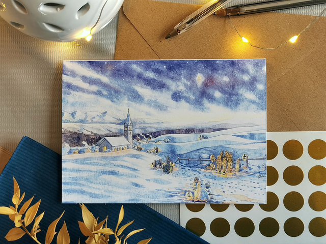 Douce Étoile - Carte Double